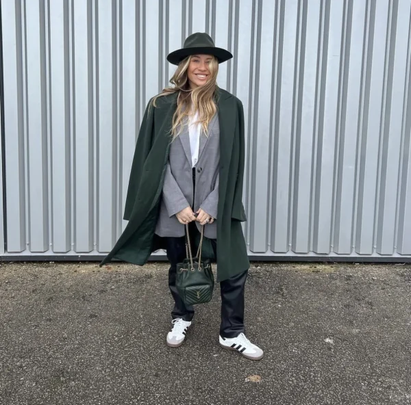 The Stiff Brim Wool Fedora - Green<Boutique Bonita Clearance