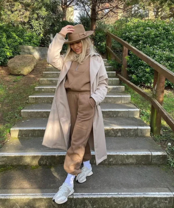 The Stiff Brim Wool Fedora - Mocha<Boutique Bonita Best