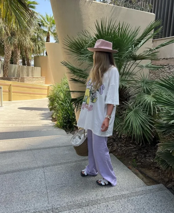 The Stiff Brim Wool Fedora - Pale Pink<Boutique Bonita Clearance