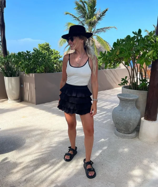The Stiff Brim Wool Fedora - Black<Boutique Bonita Outlet