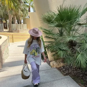 The Stiff Brim Wool Fedora - Pale Pink<Boutique Bonita Clearance