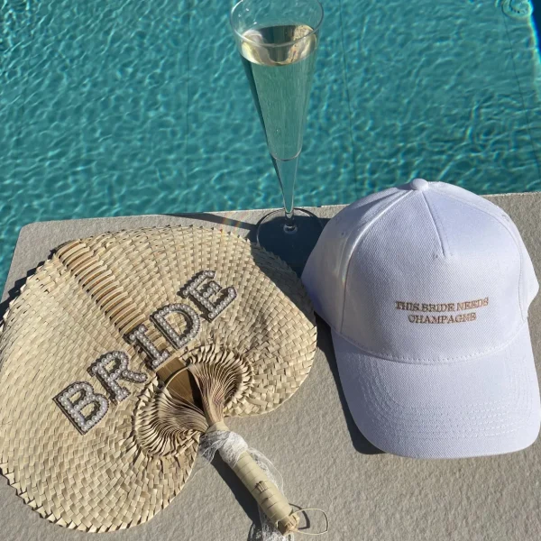 This Bride Needs Champagne - Cap<Boutique Bonita Best