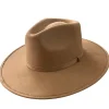 Vegan Suede Unisex Rancher Hat - Tan<Boutique Bonita Online