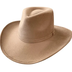 Vegan Suede Unisex Rancher Cowboy Hat - Tan<Boutique Bonita Sale