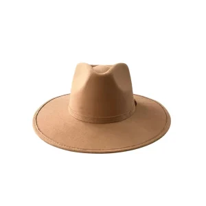 Vegan Suede Unisex Rancher Hat - Tan<Boutique Bonita Online