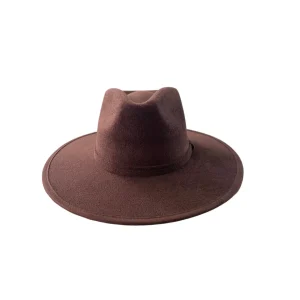 Vegan Suede Unisex Rancher Hat - Chocolate<Boutique Bonita Best