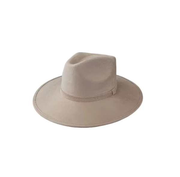 Vegan Suede Unisex Rancher Hat - Taupe<Boutique Bonita New