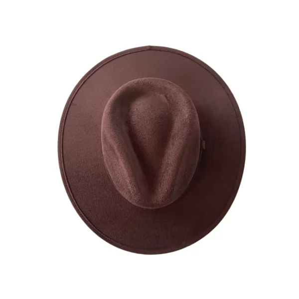 Vegan Suede Unisex Rancher Hat - Chocolate<Boutique Bonita Best